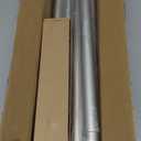 SIMEWIN Heavy Duty Curtain Rods for Windows 66 to 120 Inches, 1 Inch Silver Curtain Rods for Bedroom, Living Room, Patio, Kitchen, Adjustable Curtain Rods with Classic Finials, Silver Finishing