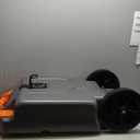 Camco Rhino 21-Gallon RV Portable Waste Tank - Features Large Heavy-Duty No-Flat Wheels & Low Drain Hole - Includes Removable Steel Tow Adapter, 3 Sewer Hose & More RV Accessories (39002)