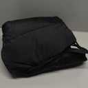 Tanming Black Puffer Vest Women Zip Up Lightweight Sleeveless Winter Outerwear Vests with Hood M