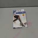 Truform Sheer Compression Stockings, 15-20 mmHg, Women's Thigh High Length, 20 Denier, Nude, Large