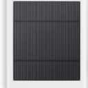 Solar Panel for Ring Camera, 4W Solar Charger Compatible with Rings Spotlight &Stick Up Outdoor Cam Battery, 10ft Long Cable with USB-C to Ring Barrel Plug Adapter (White)
