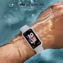 Fitness Tracker Watch for Women Men, Smart Watch with 24/7 Heart Rate Monitor Sleep Tracker Calls and Messages, IP68 Waterproof 1.47" IPS Screen Activity Trackers with Step Tracker, Pedometer (Silver)