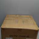 Bean Bag Chair with Ottoman, Armrest Bean Bag Chairs with Filler, Ultra Soft Fluffy Faux Fur Bean Bag Chair with Foot Rest, Plush Lazy Sofa with Foot Stool for Living Room, Dorm (White)