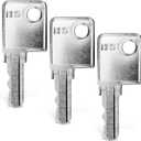 3 Pcs H51 Office Furniture Replacement Key Compatible with Hirsh, Sta-ples, Lor-ell, Off-ice Depot, Off-ice Max and Wind Dan-bury Ct, Fits File Cabinet, Storage Cabinet, Desk