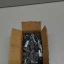 U.S. Solid 200PCS Packaging Strapping Open Serrated Seals for 1/2" Strap Width Polyester (PET) Strapping, Banding Strapping Clips Plastic Poly Strapping Metal Buckle