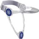 360 Adjustable Neck Collar - Neck Support with Neck Stretcher | Cervical Collar Made of Plastic for Correcting Forward Head Posture and Relieving Neck Pain (White Folding)