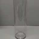 Tall Vases for Centerpieces, Clear Acrylic Cylinder Vase, 4" W x 12" H Round Vase, Decorative Centerpieces Flower Vases for Wedding, Home