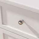 Banqin 30 Pack Drawer knobs Chrome Cabinet Knobs Closet Door Knob Polished Nickel Kitchen Knob for Cabinets Large Round Ball Hardware Single Hole