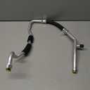 A-Premium A/C Suction Hose Assembly Compatible with Audi A4/A4 Quattro 2005-2009, 2.0L 3.2L, Compressor to Evap