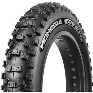 2Pack Ebike Fat Tires:MOHEGIA 20 x 4.0 Inch EBike Mountain Tire HighPerformance and AllTerrain Folding Replacement Bicycle Tire with Offroad or Trail Riding