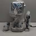 Espresso Machine 20 Bar with Milk Frother, Stainless Steel Coffee Maker with 42 oz Removable Water Tank for Cappuccino, Latte&Cold Brew, Home&Office, Silver