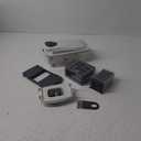 Mueller Pro-Series 10-in-1, 8 Blade Vegetable Chopper, Onion Mincer, Cutter, Dicer, Egg Slicer with Container, French Fry Cutter Potatoe Slicer, Home Essentials & Kitchen Gadgets, Salad Chopper (8 Blade, White Sand/Gray)