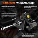 52-7374 Hydraulic Power Brake Booster Compatible with Ford Excursion 2000-2005, F250 F350 F450 F550 Super Duty 1999-2004, 5.4L 6.0L 6.8L 7.3L, Replace # 1C3Z2005AA, 2C3Z2005BB, 5C7Z2005B
