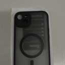 TOCOL for iPhone 15 Plus Case, Compatible with Magsafe, Full Camera Protection, Built-in Magnetic Ring, Drop Protection, Translucent Matte Phone Case for iPhone 15 Plus 6.7 inch (Black)