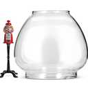 Gumball Machine Acrylic "SHATTERPROOF" Replacement Bowl Ball for 15inch Gumball Machines - Compatible with The Candery and Most Other 15inch Models