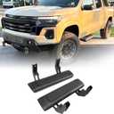 Trumgeta 2PC EZ Side Steps Fit for 2019-2025 2026 Chevy Silverado & GMC Sierra 1500 2020-2025 2026 2500 HD 3500 HD Double Cab Regular Cab Crew Cab Front Door Running Boards