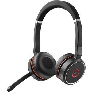 Jabra Evolve 75 SE - MS Stereo Wireless Headset/Music Headphones Black