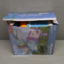 Sloosh 2 Packs 69 Holes Bubble Gun with Solution Refill for Toddlers, Kids, Rocket Shape Bubble Guns Toy for Outdoor, Summer Toy, Gifts, Party Favors,Wedding, Easter