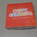 Grencian 96Pcs Cartoon Spider Birthday Party Decorations Red Blue Spider 5th Birthday Party Plates Disposable Super Theme Paper Tableware Set for Spider Kids 5 Year Old Supplies, Serves 24