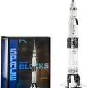 APENGBAOL Saturn V Space Rocket and Vehicles Building Blocks Set,613 Precision Space Shuttle Building Block Toys for Kids .Gifts for Adults