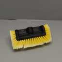CARCAREZ 10" Car Wash Brush Head with Soft Bristle for Auto RV Truck Boat Camper Exterior Washing Cleaning, Yellow