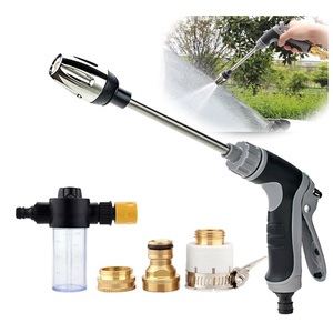 Aquoxis Pressure Washer Gun, Cordless Power Washer, Durable Stainless Steel, 360Â° Rotating for Three Spray Modes, Universal Compatibility