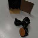 24 pcs Black Chair Leg Floor Protectors, Furniture Felt Pads Silicone Covers caps for Chairs,Chair Leg Protectors for Hardwood Floors (Large fit:1.3''-2'')