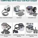 Ossur Cold Rush Replacement Power Cord - Circulating Cold Therapy, Compatible with LEONNS and Vive Machines - 6FT Clear Cord