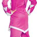 Disguise Power Rangers Pink Ranger Costume, Officially Licensed Power Rangers Costume for Girls, Small (4-6Y)