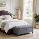 Fromann Upholstered Storage Ottoman Bench for Bedroom Living Room Entryway