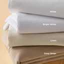 Bedsure Oat Milk Duvet Cover Queen Size - 3 Pieces Prewashed Cotton-Like Polyester Extra Soft Bedding Set, Includes 1 Duvet Cover 90x90 Inches with Zipper Closure & 2 Pillow Shams, No Comforter
