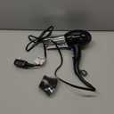 Conair Hair Dryer, 1875W Full-Size Hair Dryer with Ionic Conditioning, Blow Dryer, Tourmaline Ceramic Technology for Quick Drying, Black/Chrome