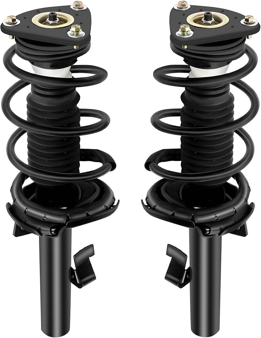 Complete Struts Shock Absorbers Fits for 04-13 for Mazda 3, 06-10 for Mazda 5 cciyu 172264 172263 Quick Struts Assembly Front Pair Struts FWD