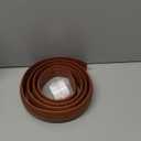 6FT Cord Covers, Walnut Wood Floor Cable Management - Protects Cords, Cavity: 0.47" x 0.24" (W2"  L6', Dark Drown)