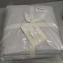 Laura Ashley - Flannel Sheets King Size, Anti-Pilling & Wrinkle Resistant Cotton, Touchably Soft for All-Season Comfort - Bed Sheets with Matching Pillowcases & Fitted Sheet (Cloud Grey)