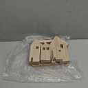 AuldHome Design Wood House Silhouettes Decor (Set of 7); Christmas and Holiday Wood Cutout Figures