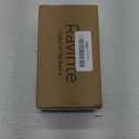 Ravinte 10 Pack Single Hole Matte Black Cabinet Knobs and Handles - Solid Drawer Pulls for Kitchen Hardware - Flat Black Round Knobs