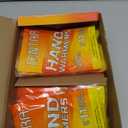 Hot Hand Warmers - 50 Count - 10 Hours Long Lasting Heat, Safe Natural Odorless Air Activated Heat Packs for Hands, Toes and Body - TSA Approved