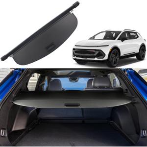 Cargo Cover for Chevy Chevrolet Equinox EV 2024 2025 2026 Accessories Rear Trunk Cover Rear Trunk Security Cover Shielding Shade, (Only fits for Equinox EV)