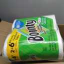 Bounty Quick-Size Paper Towels, White, 8 Family Triple Rolls = 27 Regular Rolls