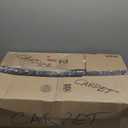 2x3 Washable Entryway Area Rug - Abstract Kitchen Rugs with Premium Non-Slip Backing Soft Low-Pile Small Carpet for Bathroom Bedroom Living Room Home DecorBlue Gray 2x3