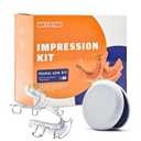 2 Custom Hawley Retainers for Teeth Retention  Comfortable & Durable Upper & Lower Retainers, Personalized Fit (Clear)