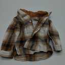 Baby Toddler Boys Long Sleeve Shirt Flannel Buffalo Plaid Shirts Button Down Jacket Top Outfit Fall Winter Clothes (3-4T)