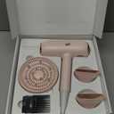 T3 Featherweight StyleMax Professional Ionic Hair Dryer with Custom Heat Automation & 4 Attachments,F ast Drying, Lightweight with 5 Heat & 3 Speed Settings,2 Concentrators, Diffuser & Smoothing Comb (1.5" Clip Iron, Satin Blush 