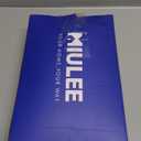 MIULEE Faux Linen Curtains 84 Inch Length 2 Panels Natural Semi Sheer Curtain with Back Tab Rod Pocket, Light Filtering Window Privacy Burlap Drapes for Living Room Bedroom 42W x 84L Linen