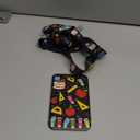 Cute Teacher Lanyards for Id Badges and Keys, Retractable ID Badge Holder with Detachable Lanyard, Fashionable Badge Reel Heavy Duty with Carabiner Clip, Nurse Teacher Office Gifts