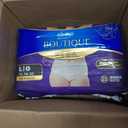 Always Discreet Boutique Incontinence and Postpartum Underwear for Women, Maximum Protection, Large, Rosy, 44 Count (2 Pack of 22)