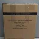 Elevated Toilet seat 3 inch, Elongated Toilet seat risers for Seniors, Slow Close, Heavy Duty, Never Loosen, Raised Toilet seat Elongated Bowl, White(18.5)