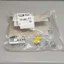 OLETHA Hand Towel Box Cover Compatible with Kleenex Disposable Paper Hand Towels - Bottom Covered & 3-Way Mounting Design - Aesthetic Bathroom Decor Accessories - Light Taupe