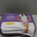 Basics Maximum Absorbency Postpartum Incontinence Underwear for Women, Protective, Disposable, Fresh Protection, Bladder Leak Protection, Small, Lavender, 24 Count